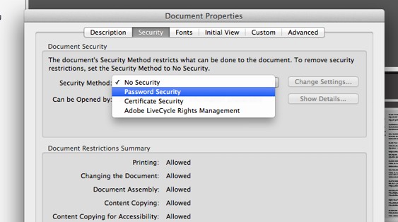 optimiser la sécurité des pdf