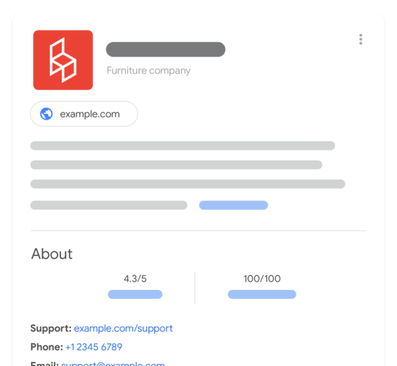 Service d'organisation Google 565 x 600